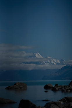 Mt Cook 1 Portrait - New Zealand fine art photograph by Chandler Williams