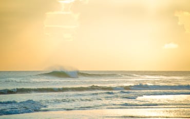 Sunset Breaker - Nicaragua fine art photograph by Chandler Williams