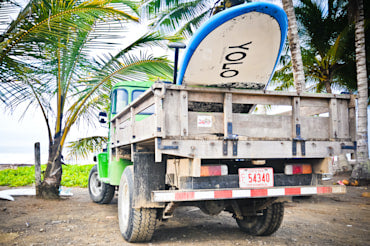 Yolo Truck - Costa Rica fine art photograph by Chandler Williams