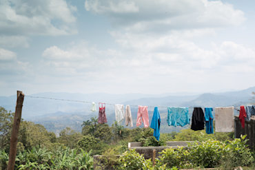 Laundry Day Landscape - Nicaragua fine art photograph by Chandler Williams
