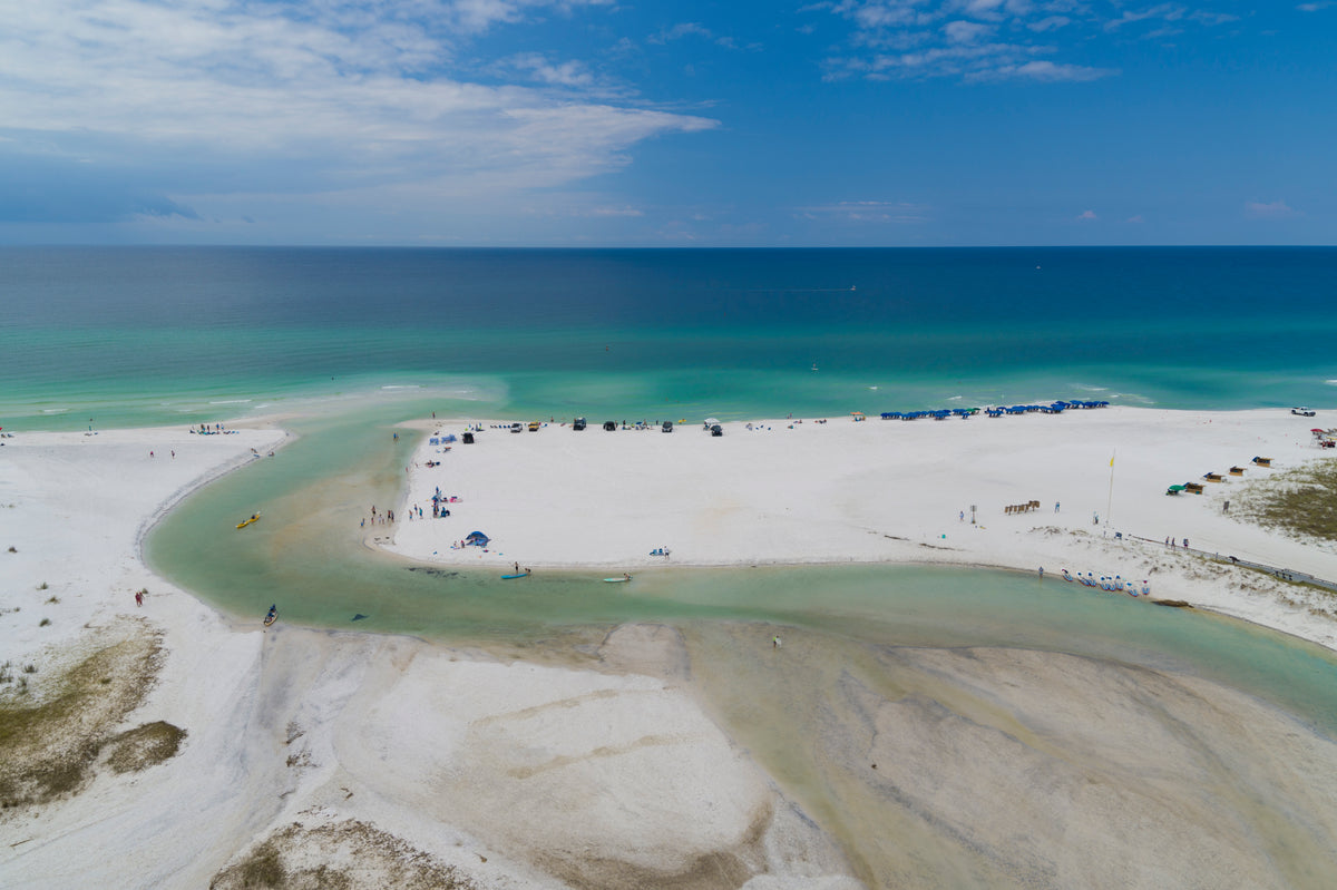 Grayton Beach Outfall fine art photography print from Grayton Beach and Western Lake on 30A by Chandler Williams for Modus Photography