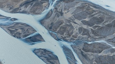Flows from Above 2 - Iceland fine art photograph by Chandler Williams